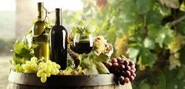 กระบวนการผลิตไวน์และกลั่นน้ำมันจากเมล็ดพืช